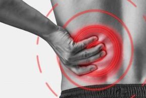 Osteochondrose der Lendenwirbelsäule